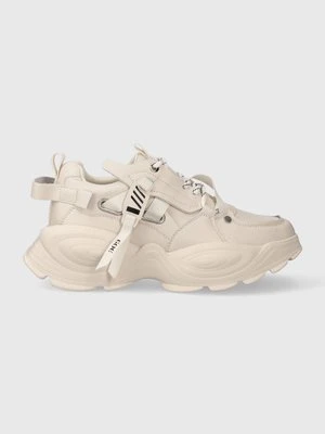 GOE sneakersy skórzane kolor beżowy MM2N4015.BEIGE