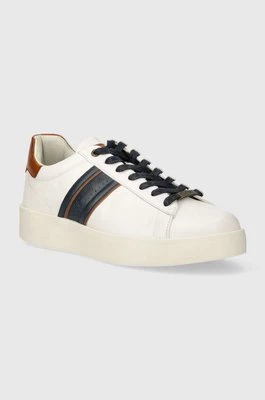 GOE sneakersy skórzane kolor biały NN1N4001
