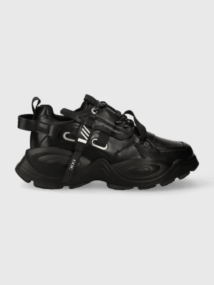 GOE sneakersy skórzane kolor czarny MM2N4014.BLACK