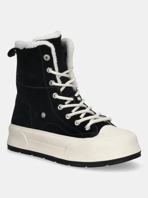 GOE trampki zamszowe kolor czarny SS2N4049 BLACK