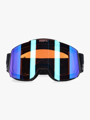 Gogle narciarskie 100% Snowcraft Hiper - black/mirror green