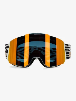 Gogle narciarskie 100% Snowcraft Hiper - mirror orange lens