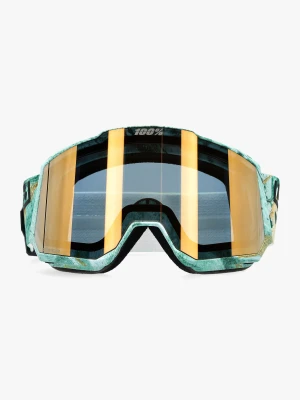 Gogle narciarskie 100% Snowcraft XL Hiper - fossil express/mirror copper