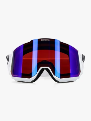 Gogle narciarskie 100% Snowcraft XL Hiper - snow white/mirror violet