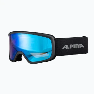 Gogle narciarskie Alpina Narkoja 2 Q-Lite black matt / blue s2