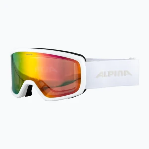 Gogle narciarskie Alpina Narkoja 2 Q-Lite white matt / pink s2