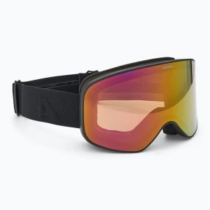 Gogle narciarskie Alpina Slope Q-Lite black matt / red