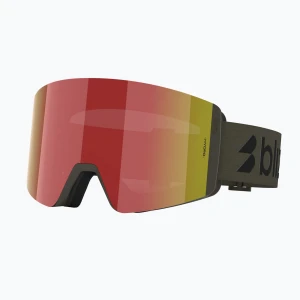 Gogle narciarskie Bliz G003 matte camo green / brown / red multi