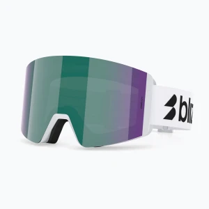 Gogle narciarskie Bliz G003S matte white / brown / green multi