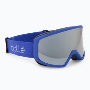 Gogle narciarskie Bollé Bedrock Plus royal blue matte/black chrome