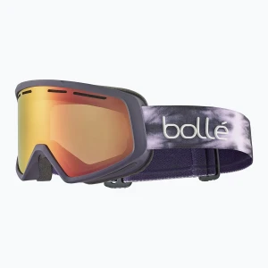 Gogle narciarskie Bollé Cascade plum tie&dye matte / sunrise photochromic Bolle Fioletowy