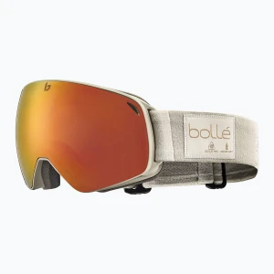 Gogle narciarskie Bollé Eco Torus M oatmeal matte/sunrise