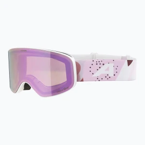 Gogle narciarskie dziecięce Alpina Fernie Q-Lite white / rose matt