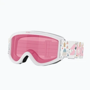 Gogle narciarskie dziecięce Bliz Pixie Jr matte white / pink