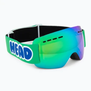 Gogle narciarskie dziecięce HEAD Solar fmr blue / fmr blue Zielony