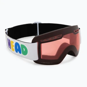 Gogle narciarskie dziecięce HEAD Solar red / red Szary