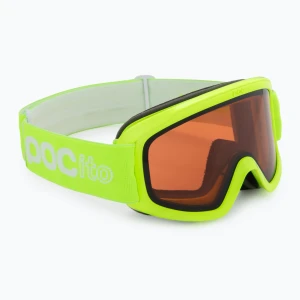 Gogle narciarskie dziecięce POC POCito Opsin fluorescent yellow/green/partly sunny light orange