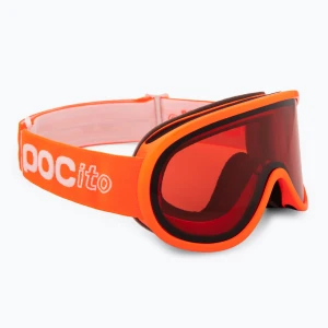 Gogle narciarskie dziecięce POC POCito Retina Jr S2 fluorescent orange/partly sunny light orange