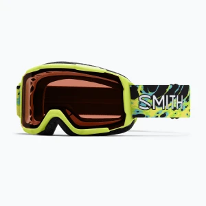 Gogle narciarskie dziecięce Smith Daredevil S3 electric lime slime / green solx mirror antifog