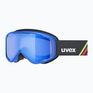 Gogle narciarskie dziecięce UVEX Speedy Nova FM S2 blue matt / mirror blue
