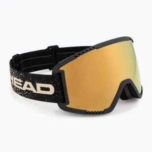 Gogle narciarskie HEAD Contex Pro 5K Kore gold kore / 5k gold Czarny