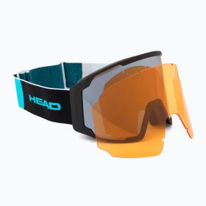 Gogle narciarskie HEAD Neves Pro 5K Race chrome/rd/5k chrome/orange