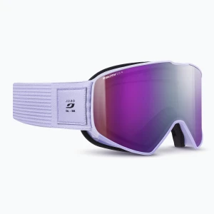 Gogle narciarskie Julbo Cyrius-X Reactiv High Contrast light purple / flash purple Fioletowy