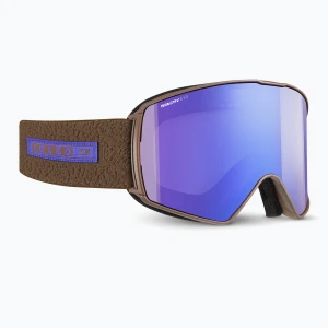 Gogle narciarskie Julbo Launcher Reactiv High Contrast brown / flash blue