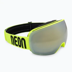 Gogle narciarskie Neon Beam yellow/mirror bronze