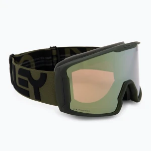 Gogle narciarskie Oakley Line Miner L matte b1b dark brush/prizm sage gold iridium