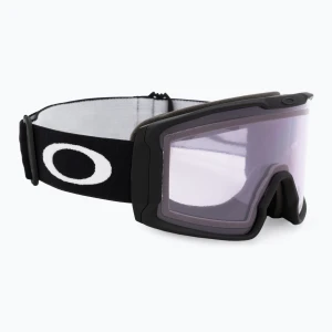 Gogle narciarskie Oakley Line Miner M matte black / prizm snow clear Różowy