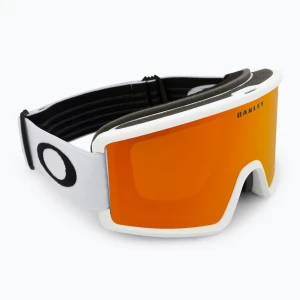Gogle narciarskie Oakley Target Line M matte white/fire iridium