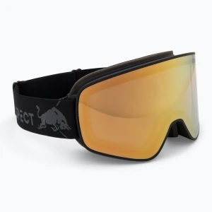 Gogle narciarskie Red Bull SPECT Rush Photo black / brown with gold chrome x