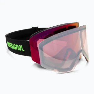 Gogle narciarskie Rossignol Otava Hero black / persimon / pink