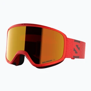 Gogle narciarskie Salomon Aksium 2.0 cherry tomato / ml mid red