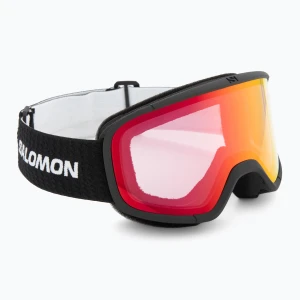 Gogle narciarskie Salomon Aksium 2.0 Photo black / photo mi red