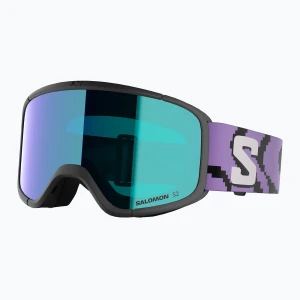 Gogle narciarskie Salomon Aksium 2.0 S S2 black pansy / ml mid blue