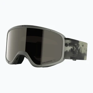 Gogle narciarskie Salomon Aksium 2.0 S S3 castor gray / ml black Szary