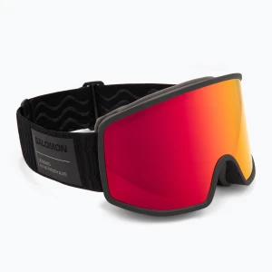 Gogle narciarskie Salomon Sentry Pro Sigma black / sigma poppy red