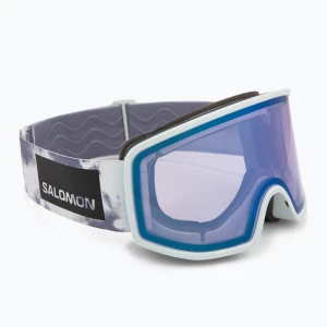 Gogle narciarskie Salomon Sentry Pro Sigma Photo ice flow / sigma photo sky blue Szary