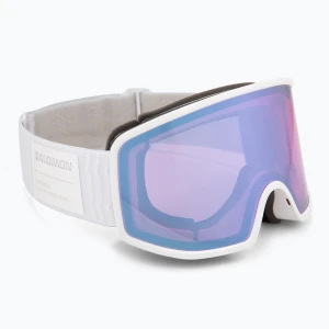 Gogle narciarskie Salomon Sentry Pro Sigma white / sigma ice blue Szary
