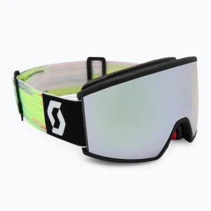 Gogle narciarskie SCOTT Ambit black/neon yellow/amp white chrome