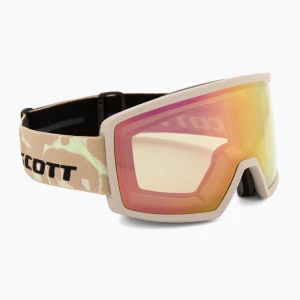 Gogle narciarskie Scott Neo Compact Light Sensitive S1-3 mojave beige / amp ls cinnamon chrome
