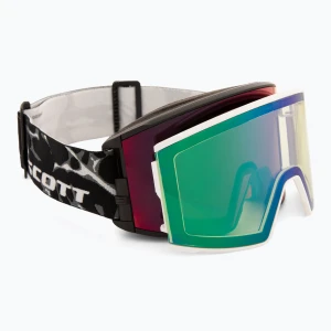 Gogle narciarskie SCOTT React Light Sensitive granite black / white / amp red chrome