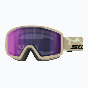 Gogle narciarskie SCOTT Trace Pro Comact Light Sensitive S2-4 mojave beige / amp ls blue chrome