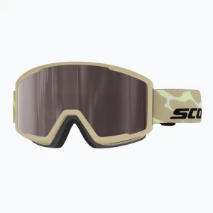 Gogle narciarskie SCOTT Trace Pro Compact mojave beige / silver chrome