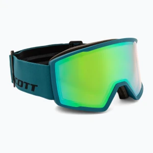 Gogle narciarskie SCOTT Trace Pro petrol green / green chrome