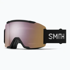 Gogle narciarskie Smith Squad S2 black / chromapop everyday rose gold mirror