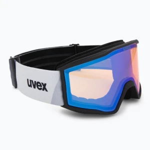 Gogle narciarskie UVEX Blast FM black matt / mirror blue