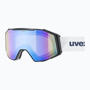 Gogle narciarskie UVEX Gravity FM S2 black matt / mirror blue